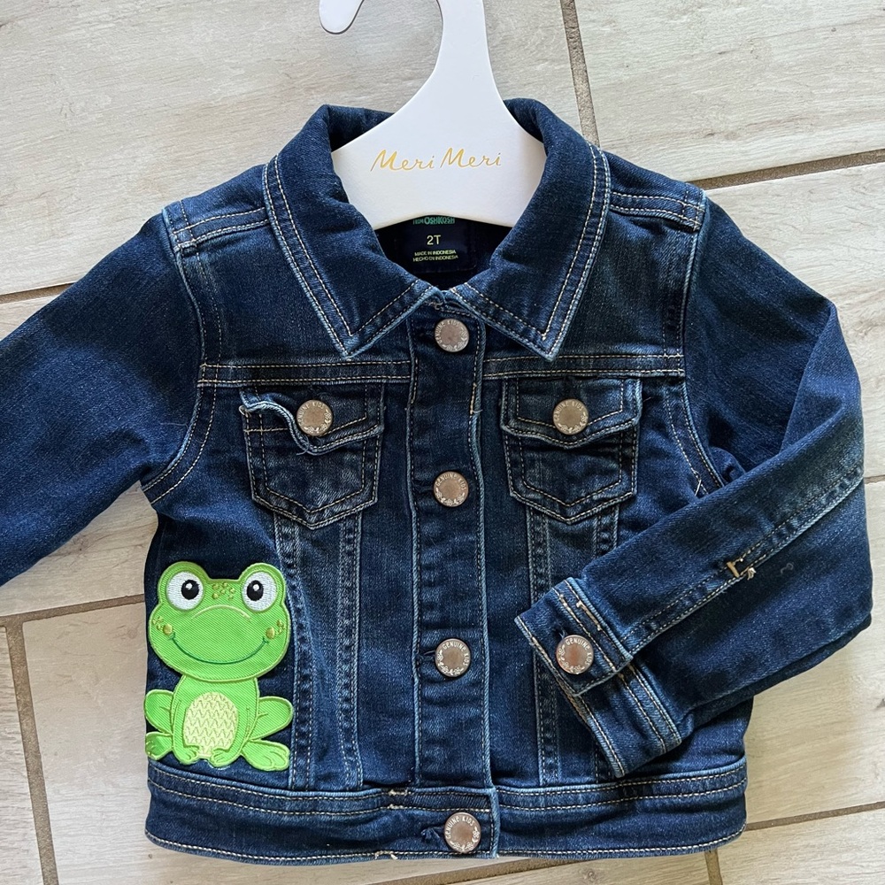 OshKosh Frog Denim Jacket